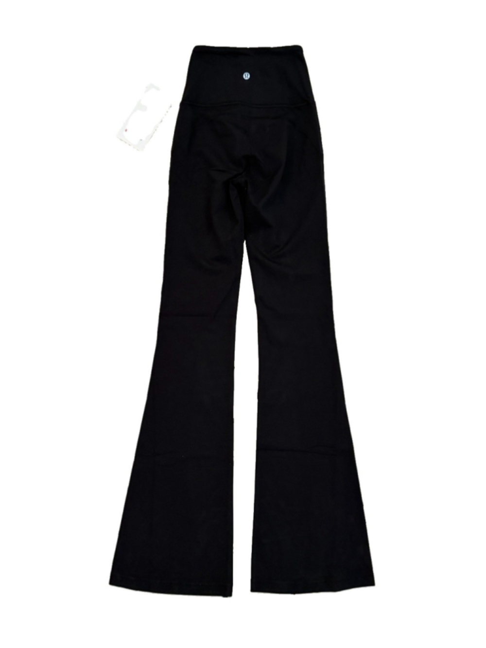 LULULEMON GROOVE SHR NULU FLARED PANT 32.5” BLACK SIZE 0
